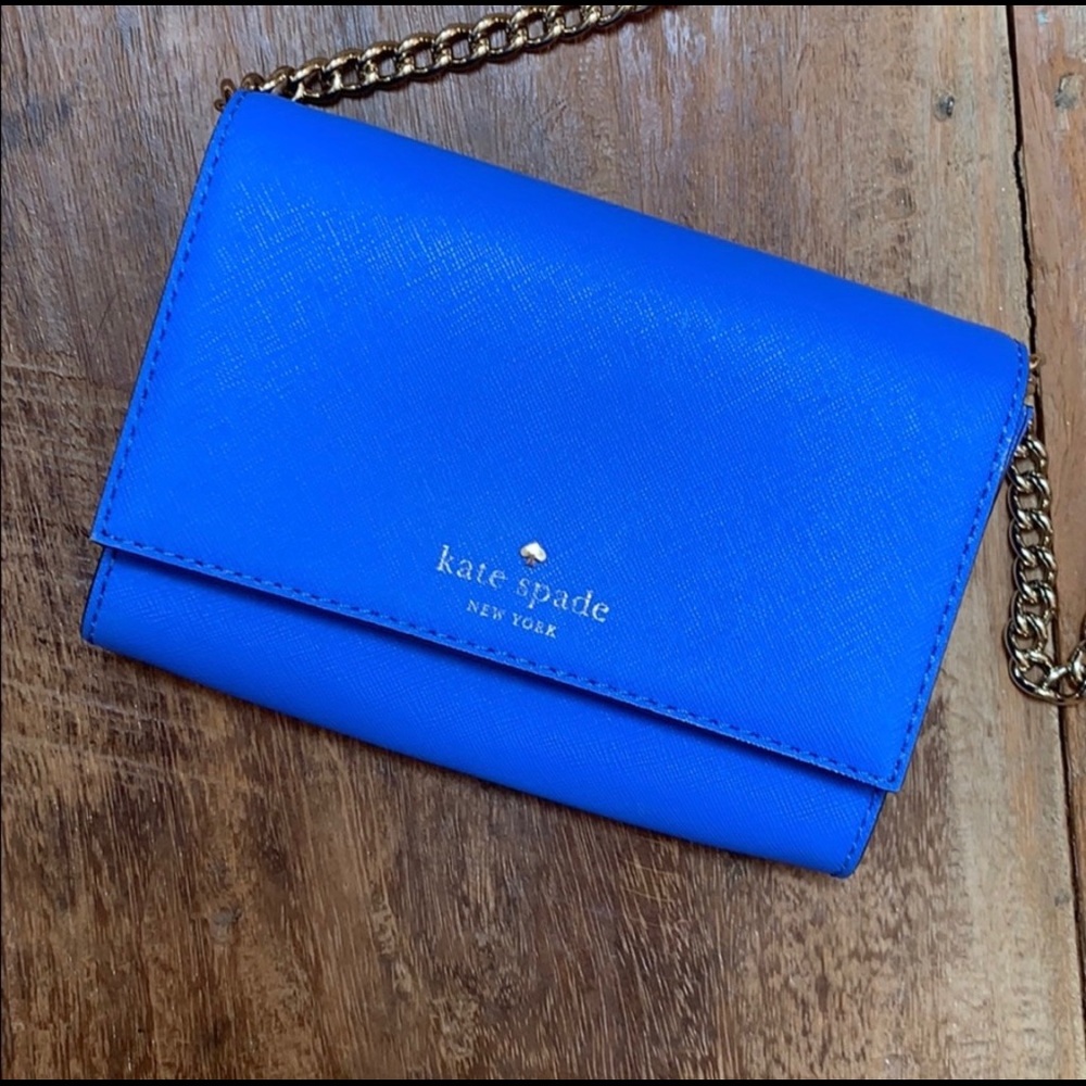 Blue Kate spade cross body purse!